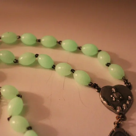 1950s Italian  Long Rosary Crucifix - Picture 3 of 12